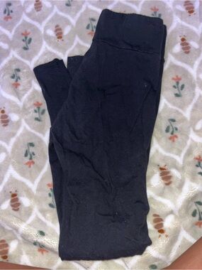 Black High-Waist Leggings